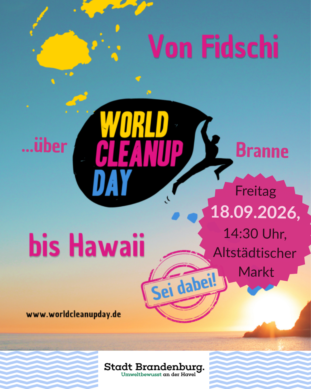 Gemeinsam für eine saubere Stadt: Aufruf zum Mitmachen – World Cleanup Day 2026