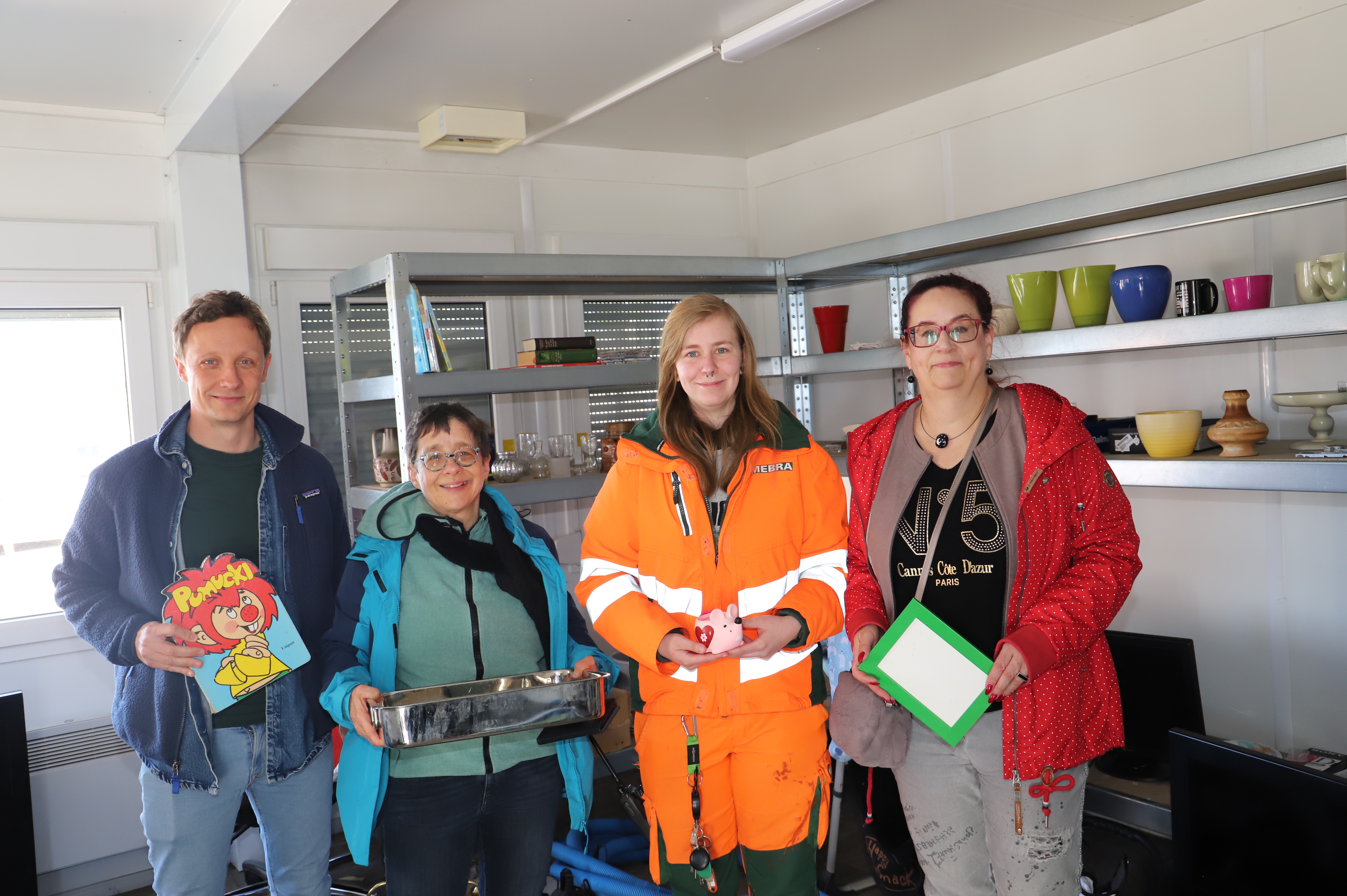 Tauschmarkt auf dem Wertstoffhof etabliert sich